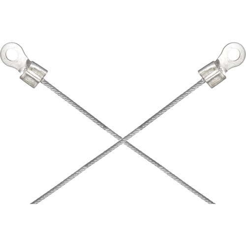 Light-Duty Bonding & Grounding Wire Assemblies - Two 1/4" Terminal Connectors Seagulf Marine Industries Inc.