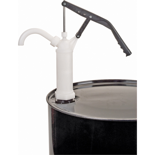 Lever-Type Drum Pump, PTFE, 14 oz./Stroke, Fits 5-55 Gal. Seagulf Marine Industries Inc.
