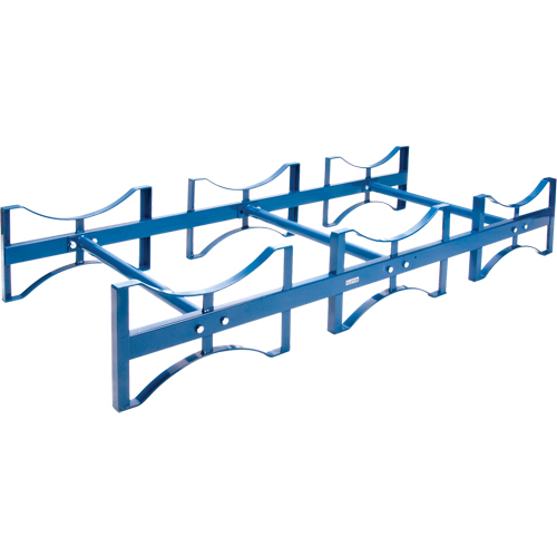 Drum Stacking Rack, 3 Drums, 2400 lbs. Capacity, 71-1/2" W x 30" D x 12-1/2" H Seagulf Marine Industries Inc.