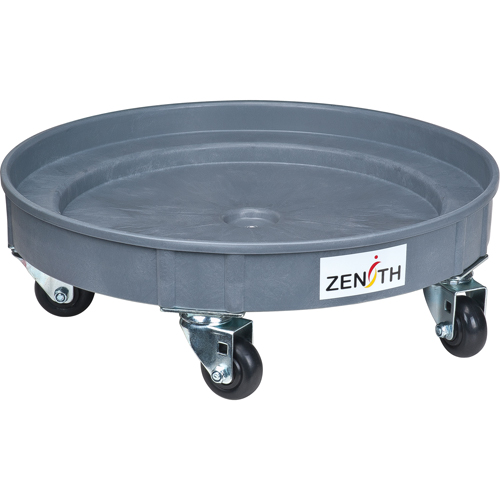 Leak Containment Drum Dolly, 24.25" dia. X 7.625" H, 1.5 US Gal. Spill Cap. Seagulf Marine Industries Inc.