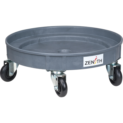 Leak Containment Drum Dolly, 24.25" dia. X 8.625" H, 1.5 US Gal. Spill Cap. Seagulf Marine Industries Inc.
