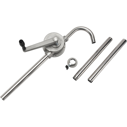 Pompe rotative pour baril, Acier inoxydable, Pour capacit&eacute; 55 gal., 12 oz/course Seagulf Marine Industries Inc.