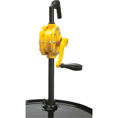 Rotary Type Drum Pump, Polypropylene, Fits 15 - 55 US Gal., 8 oz./Stroke Seagulf Marine Industries Inc.