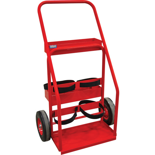 Hot Works Fire Prevention Cart, Semi-Pneumatic Wheels, 17.75" W x 8.9" L Base, 100 lbs. Seagulf Marine Industries Inc.