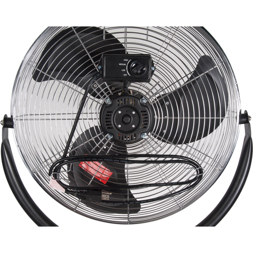 High-Velocity Pedestal Fan, Commercial, 3 Speed, 20" Diameter Seagulf Marine Industries Inc.