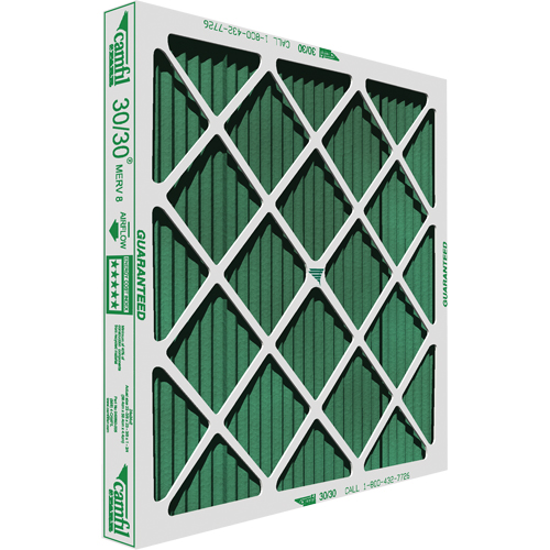 Filtre &agrave; panneau de grande capacit&eacute; 30/30, Sac, MERV 8, 16" la x 1" p x 16" h Seagulf Marine Industries Inc.