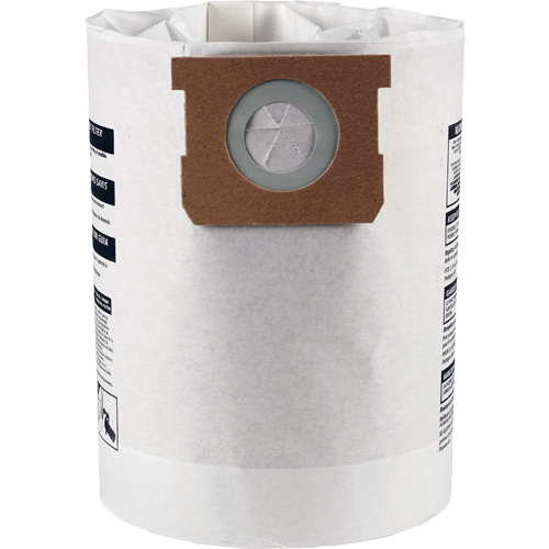 Sacs filtrants pour d&eacute;bris secs jetables de type E, 5 - 8 gal. US Seagulf Marine Industries Inc.