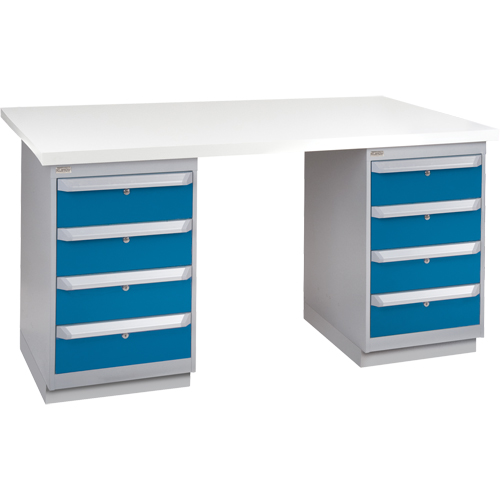 Pre-Designed Workbench, 72" W x 30" D x 34" H, 2500 lbs. Capacity Seagulf Marine Industries Inc.