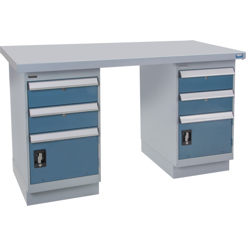 Pre-Designed Workbench, 72" W x 30" D x 34" H, 2500 lbs. Capacity Seagulf Marine Industries Inc.