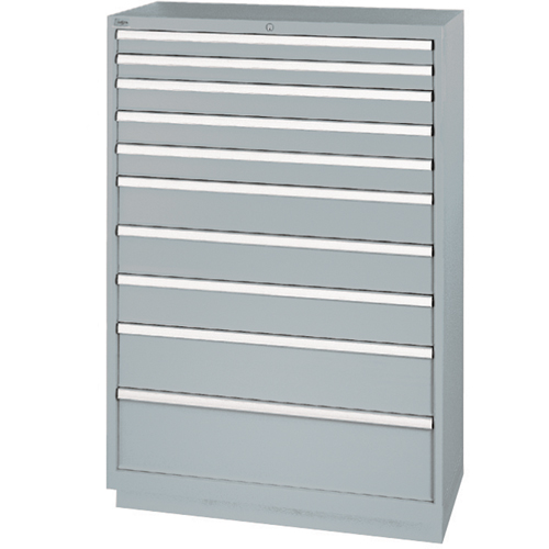 Armoires de rangement avec tiroirs, 10 tiroirs, 40-1/4" la x 22-1/2" p x 59-1/2" h, Gris Seagulf Marine Industries Inc.