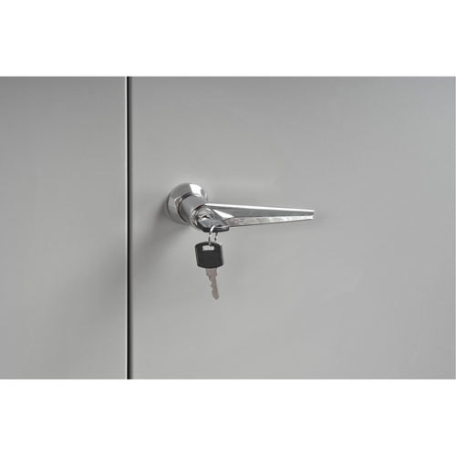 Pupitre d'atelier de style armoire, 34-1/2" la x 30" p x 53" h, Gris Seagulf Marine Industries Inc.