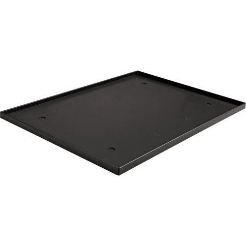 Locker Base Insert, Fits Locker Size 12" x 18", Black, Plastic Seagulf Marine Industries Inc.