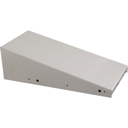 Clean Line Economy Lockers Slope Top, 1 Bank, 18" D x 12" W x 6" H, Grey, Steel Seagulf Marine Industries Inc.