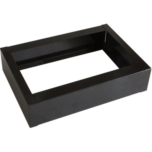 All-Welded Concorde - Heavy-Duty Lockers Recessed Base, 1 Banks, 4" H x 12" W x 17" D, Black, Steel Seagulf Marine Industries Inc.