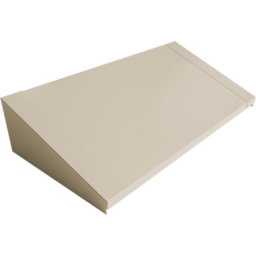 Dessus inclin&eacute; pour casiers robustes enti&egrave;rement soud&eacute; Concorde, Bloc de 3, 18" p x 36" la x 6" ha, Beige, Acier Seagulf Marine Industries Inc.