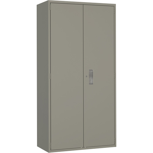 Hi-Boy Storage Cabinet, Steel, 4 Shelves, 72" H x 36" W x 18" D, Grey Seagulf Marine Industries Inc.