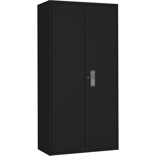 Combination Storage Cabinet, Steel, 6 Shelves, 72" H x 36" W x 18" D, Black Seagulf Marine Industries Inc.