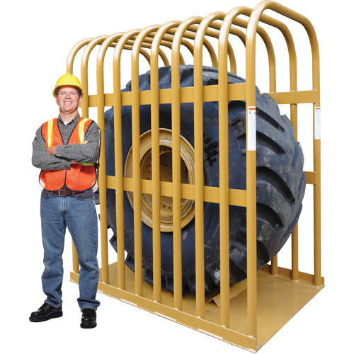T111 10-Bar Earthmover Tire Inflation Cage Seagulf Marine Industries Inc.