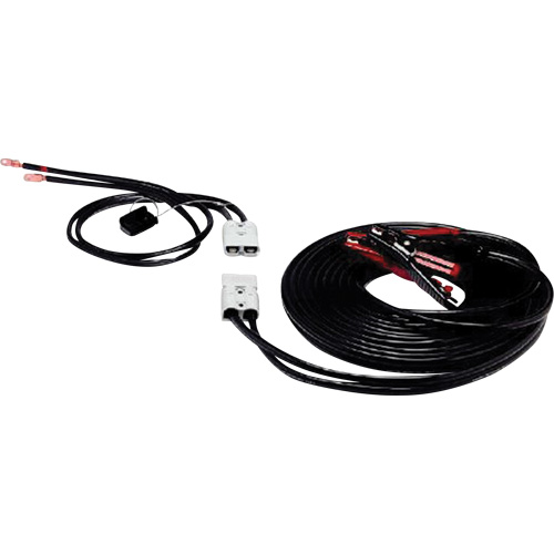 Heavy-Duty Fully Insulated Clamps with Side Terminal Adapters, 4 AWG, 500 A, 30' Cable Seagulf Marine Industries Inc.