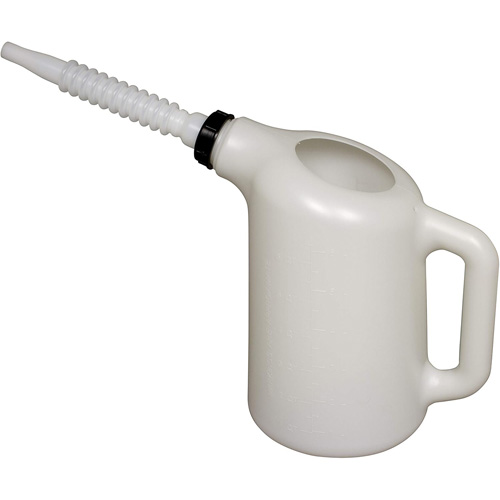 Distributeur dhuile avec bec blanc, Plastique, Capacit&eacute; de 6 pintes Seagulf Marine Industries Inc.