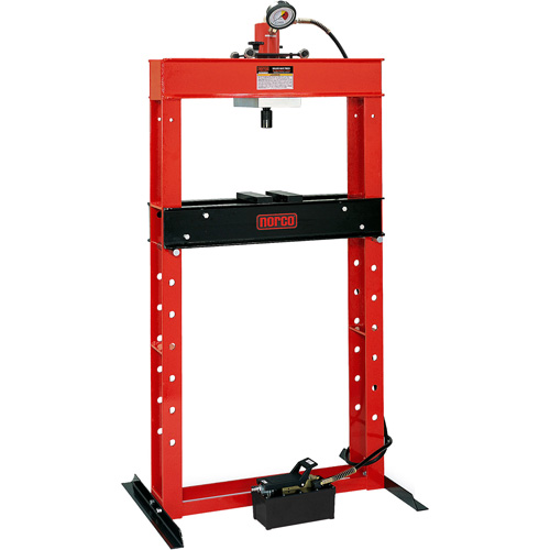 Air Hydraulic Pump Operated Shop Press, 25 tons Capacity Seagulf Marine Industries Inc.
