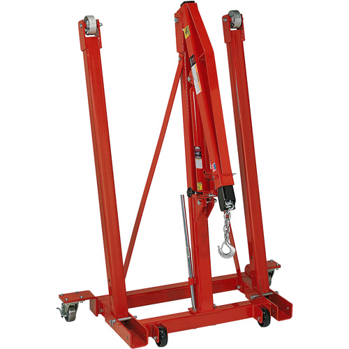 Grue pliante pour moteur, Capacit&eacute; 2500 lb (1,25 tonne) Seagulf Marine Industries Inc.