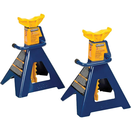 Jack Stand, Locking Handle/Ratchet, 3 tons Capacity, 19" H Seagulf Marine Industries Inc.