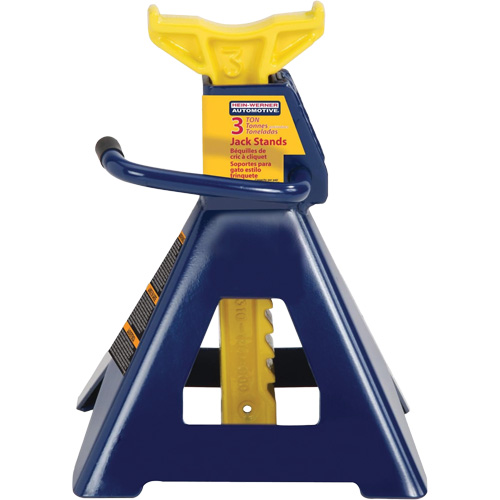 Jack Stand, Locking Handle/Ratchet, 3 tons Capacity, 19" H Seagulf Marine Industries Inc.