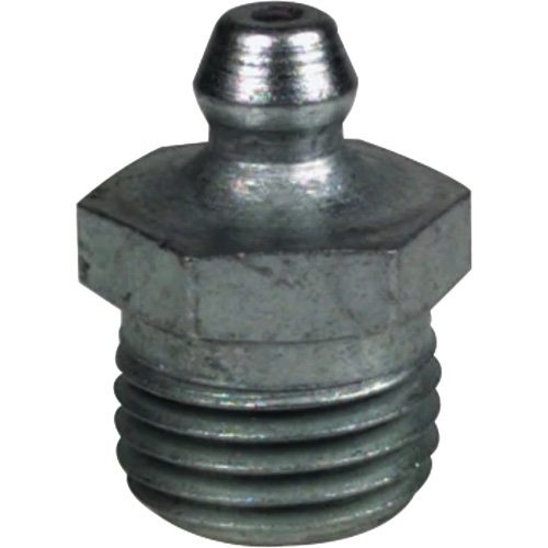 Raccord de graissage droit tr&egrave;s court, Acier, Filetage de 0,25 NPT Seagulf Marine Industries Inc.