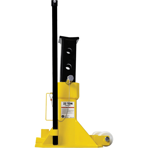 EZ-Wheel Jack Stand, Locking Pin, 22 Tons Capacity, 13-1/2" - 20" H Seagulf Marine Industries Inc.