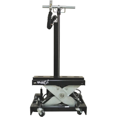 Floor Service Jack, 12 Ton(s) Capacity, 7-1/2" Lowered, 15-3/4" Raised, Air Hydraulic Seagulf Marine Industries Inc.