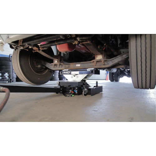 Floor Service Jack, 12 Ton(s) Capacity, 7-1/2" Lowered, 15-3/4" Raised, Air Hydraulic Seagulf Marine Industries Inc.