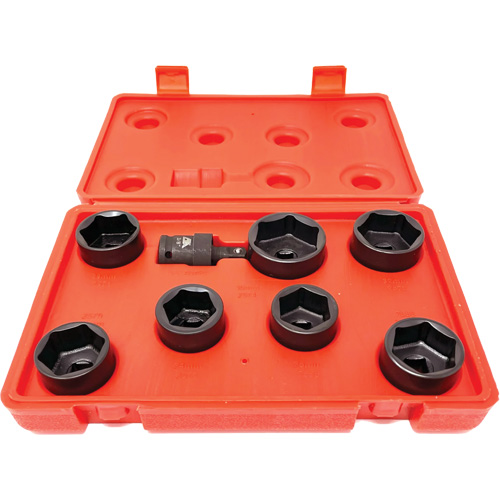 Ensemble de douilles pour filtre &agrave; huile &agrave; profil extra-bas, 8 morceaux Seagulf Marine Industries Inc.