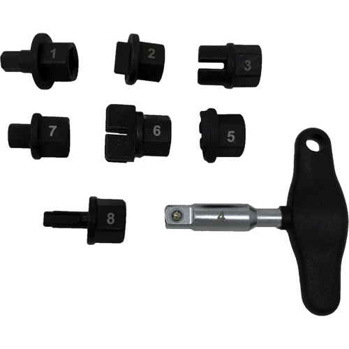Trousse d'outils pour bouchons de vidange dhuile 8 morceaux Seagulf Marine Industries Inc.