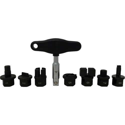 Trousse d'outils pour bouchons de vidange dhuile 8 morceaux Seagulf Marine Industries Inc.