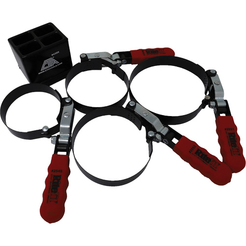 Ensemble de 4 cl&eacute;s pour filtre &agrave; huile avec support Seagulf Marine Industries Inc.