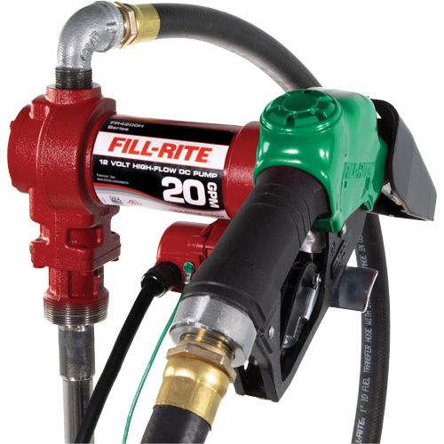 12V Fuel Transfer Pump with Nozzle Seagulf Marine Industries Inc.