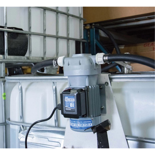 115V AC DEF Transfer Pump & IBC Tote Bracket with Nozzle Seagulf Marine Industries Inc.