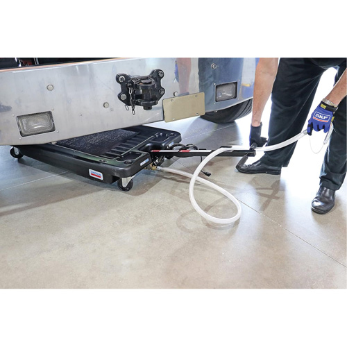 Low Profile Truck Drain with Electric Pump Seagulf Marine Industries Inc.