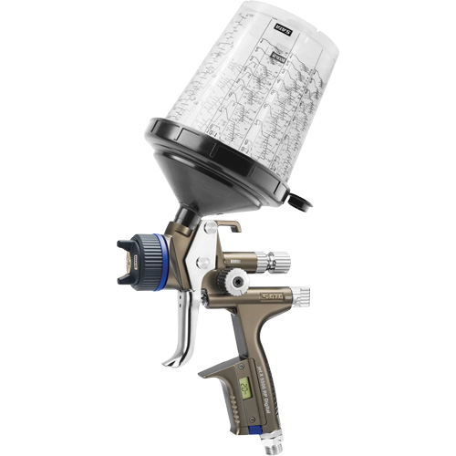 Pistolet de peinture de premi&egrave;re qualit&eacute; pour peinture automobile avec psi num&eacute;rique X5500 RP 1,3 I RPS D, Entr&eacute;e d'air 1/4" NPT, 10,24 pi³/min, Capacit&eacute; 0,6 L/0,9 L, 0,17 psi Seagulf Marine Industries Inc.