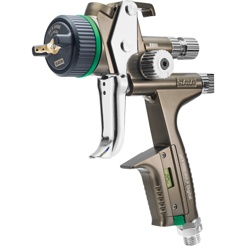 Pistolet de peinture de premi&egrave;re qualit&eacute; pour peinture automobile avec psi num&eacute;rique X5500 HVLP 1,2 I RPS D, Entr&eacute;e d'air 1/4" NPT, 15,19 pi³/min, Capacit&eacute; 0,6 L/0,9 L, 0,17 psi Seagulf Marine Industries Inc.