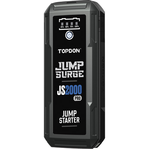 D&eacute;marreur de secours, banque d'alimentation et lampe de poche JumpSurge2000Pro &agrave; 2500 A de pointe Seagulf Marine Industries Inc.