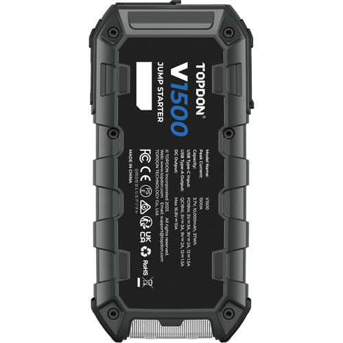 V1500 Jump Starter, Booster, Power Bank & Flashlight Seagulf Marine Industries Inc.