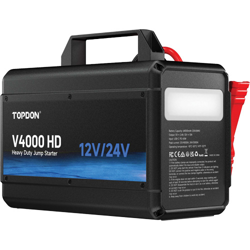 V4000 HD 12V/24V 4000A Jump Starter Seagulf Marine Industries Inc.