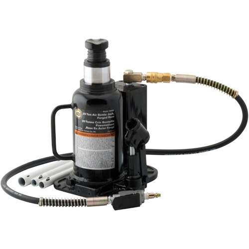 Air Actuated Bottle Jack, 20 Ton(s), Air Hydraulic, 18-3/4" Raised Height Seagulf Marine Industries Inc.
