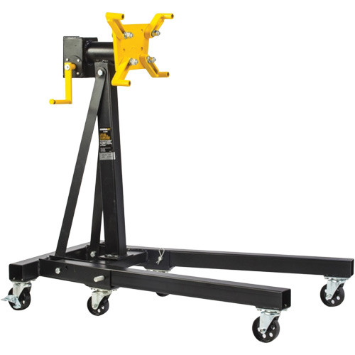 1250 lbs. Rotating Head & Folding Engine Stand, 42-3/4" H Seagulf Marine Industries Inc.