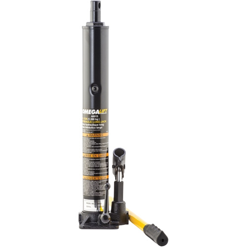 Long Crane Jack, 1.5 Ton(s), Manual Hydraulic, 35-1/4" Raised Height Seagulf Marine Industries Inc.