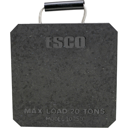 Plaque de support de v&eacute;rin d'une capacit&eacute; de 20 tonnes Seagulf Marine Industries Inc.
