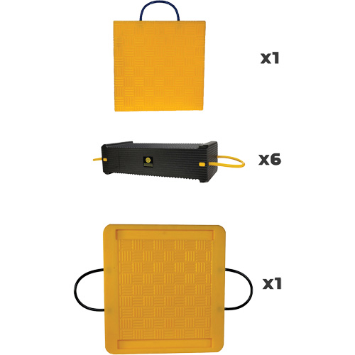 Ensemble de syst&egrave;me de sout&egrave;nement en composite CribLok 8 mcx Seagulf Marine Industries Inc.