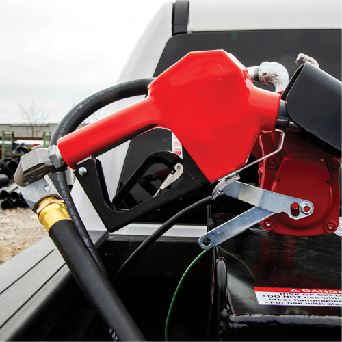 Pistolet de distribution automatique rouge pour essence Seagulf Marine Industries Inc.